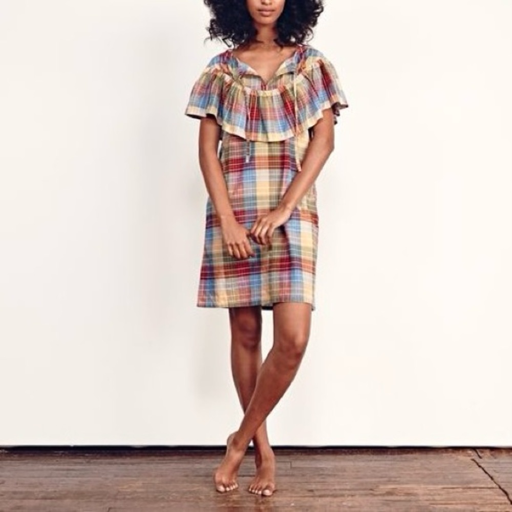 Ace & jig Clifton dress in madras